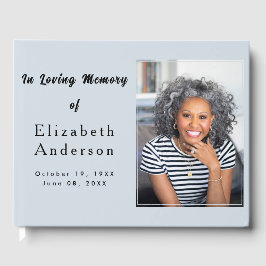 Livro De Visitas Foto do moderno Funeral | No Amável Minimalista Da