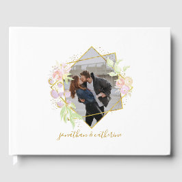 Livro De Visitas Foto Modern Watercolor