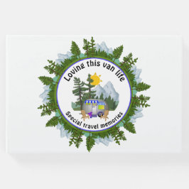 Livro De Visitas Foto personalizada de Viagens de Camper CARAVAN