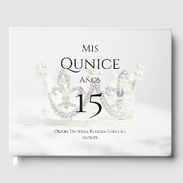 Livro De Visitas Foto personalizada Mis Quince Anos Quinceanera Bir