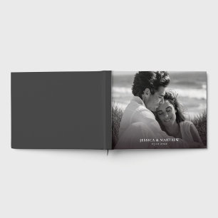 Livro De Visitas Foto Preto e Branco