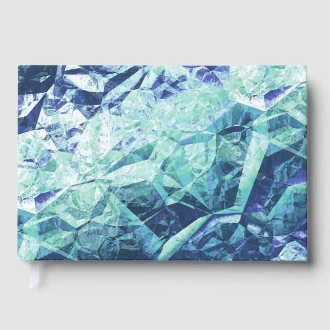 Livro De Visitas fragments of memories - cobalt and mint :  (Frente)