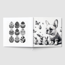 Livro De Visitas Frenchie e bunnies