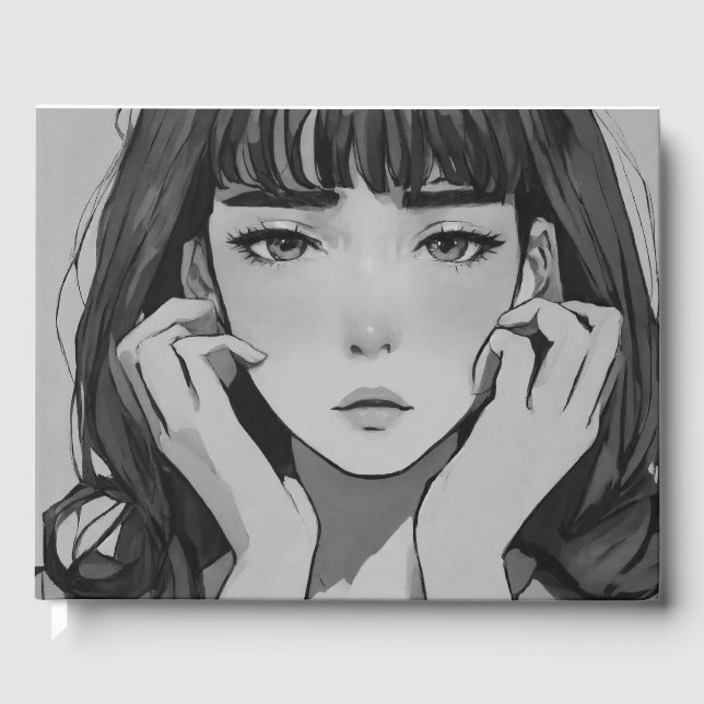 Livro De Visitas frente na cara da mulher guia (Frente)