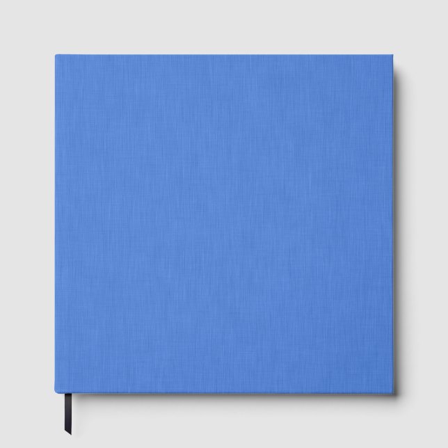 Livro De Visitas Fundo azul texturizado visual calmo e simples (Frente)