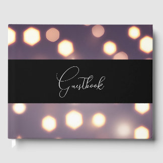 Livro De Visitas Fundo de Bokeh Bonito Casamento