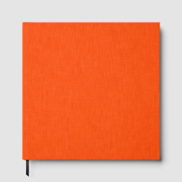 Livro De Visitas Fundo laranja texturizado calmo e simples
