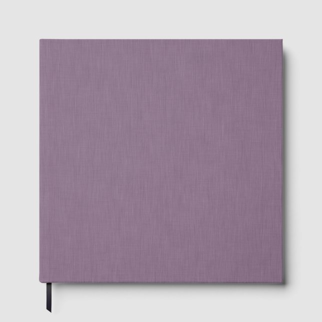 Livro De Visitas Fundo roxo texturizado calmo e simples (Frente)