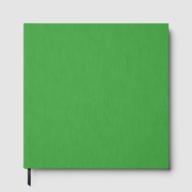 Livro De Visitas Fundo verde texturizado visual calmo e simples (Frente)