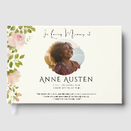 Livro De Visitas Funeral Guest Book