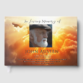 Livro De Visitas Funeral Guest Book