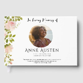 Livro De Visitas Funeral Guest Book