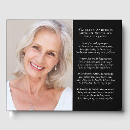 Livro De Visitas Funeral Memorial do Poema Fotográfico Negro