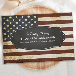 Livro De Visitas Funeral Memorial Patriótico do Bandeira Americano 