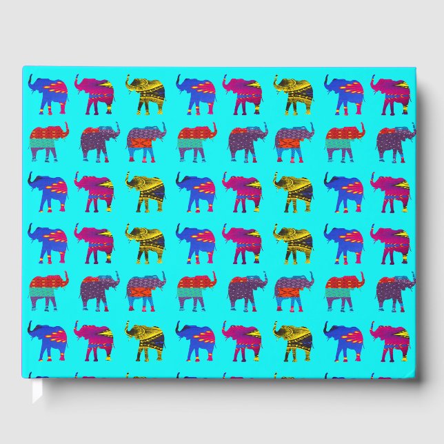 Livro De Visitas Funk Elephants (Frente)