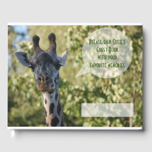 Livro De Visitas Girafa