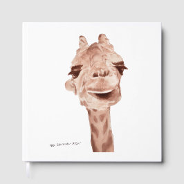 Livro De Visitas giraffe guest book