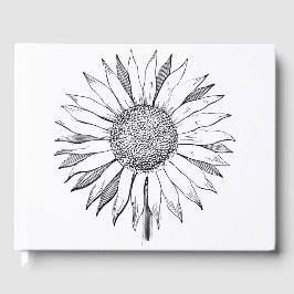 Livro De Visitas Girassol Ilustrado