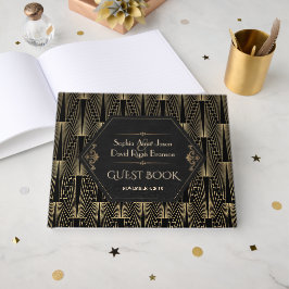 Livro De Visitas Glam Roaring 20s Great Gatsby Art Deco Wedding
