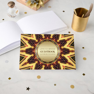 Livro De Visitas Golden Sunburst African Energy