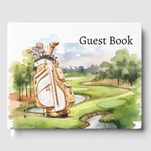 Livro De Visitas Golf Bag