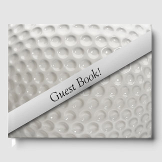 Livro De Visitas Golf Ball Sport