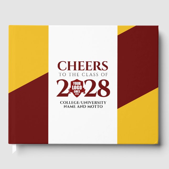 Livro De Visitas Graduação da Universidade da Faculdade de Escola D (Frente)