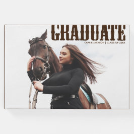 Livro De Visitas Graduação de Formando do País Ocidental