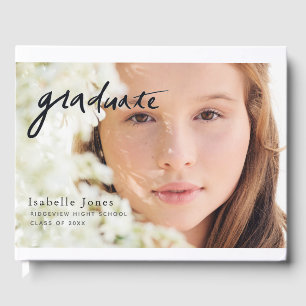 Livro De Visitas Graduação de Script de Foto Simples