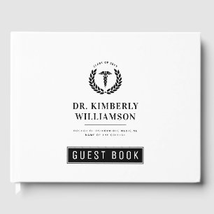 Livro De Visitas Graduação Personalizada da Faculdade de Medicina M