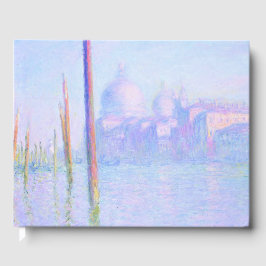 Livro De Visitas Grande Canal em Veneza (por Claude Monet)