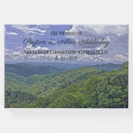 Livro De Visitas Grande Casamento nas Montanhas Smoky