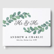 Greenery Branches Sr. & Gay Wedding