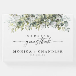 Livro De Visitas Greenery Herbal Wedding Guest Book
