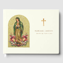 Livro De Visitas Guadalupe Virgem Maria Memorial Funeral