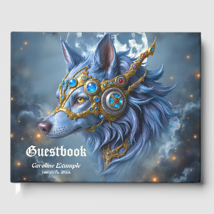 Livro De Visitas Guardião Enluarado do Véu de Safira.
