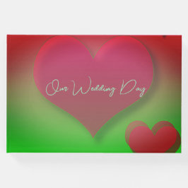 Livro De Visitas Guestbook de Amor Brilhante