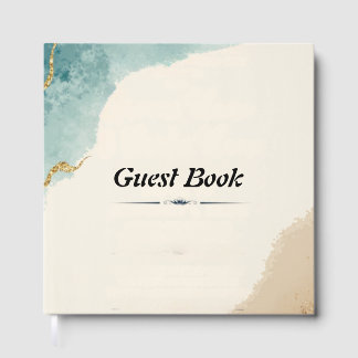 Livro De Visitas Guestbook de Casamento de Praia