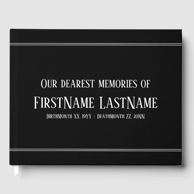 Livro De Visitas Guestbook de Simples Simpatia e Subjugado (Frente)