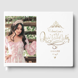 Livro De Visitas Guestbook Quinceañera