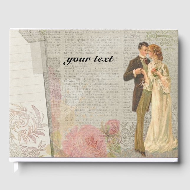 Livro De Visitas guia de casamento (Frente)