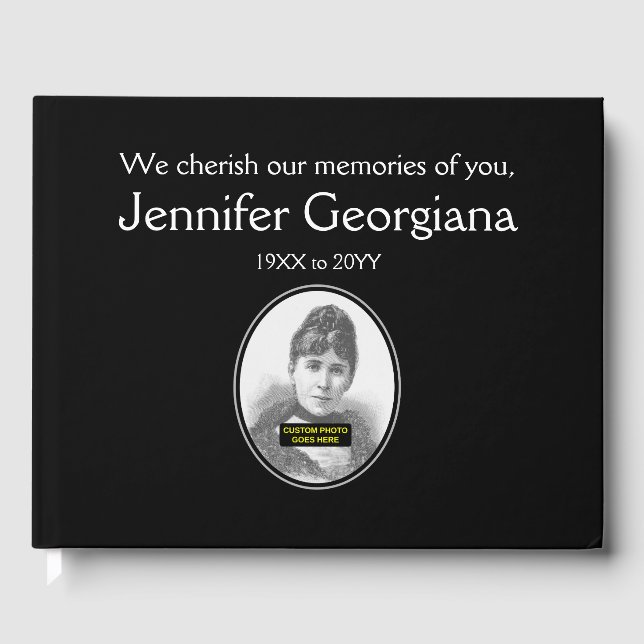 Livro De Visitas Guia de Condolências Básicas e Simples (Frente)