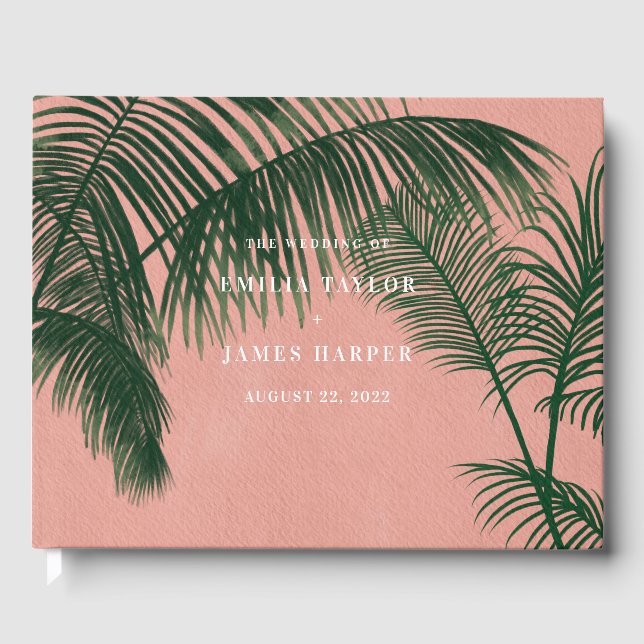 Livro De Visitas Guia de Primaveras Palm (Frente)