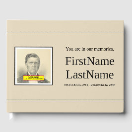 Livro De Visitas Guia de Serviço Funeral Simples e Simples