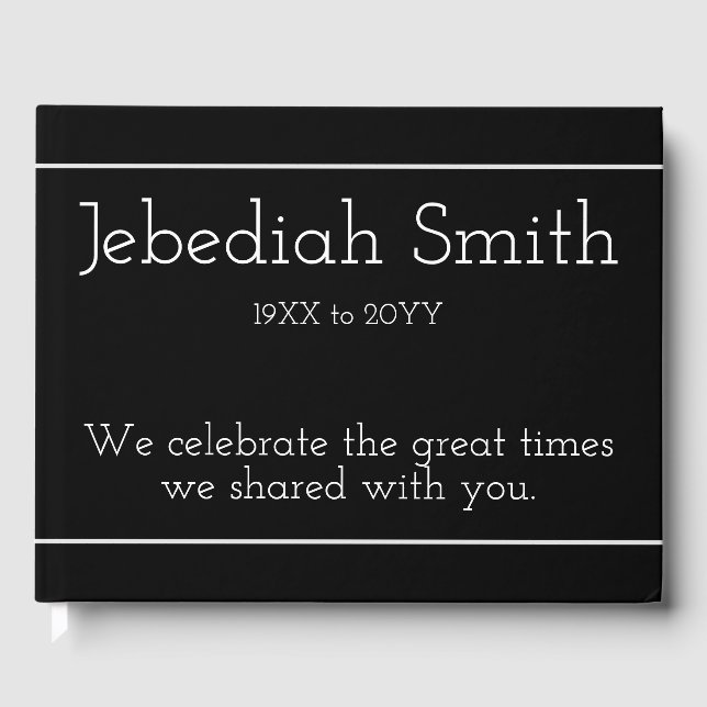 Livro De Visitas Guia de Simples e Feliz Simples (Frente)