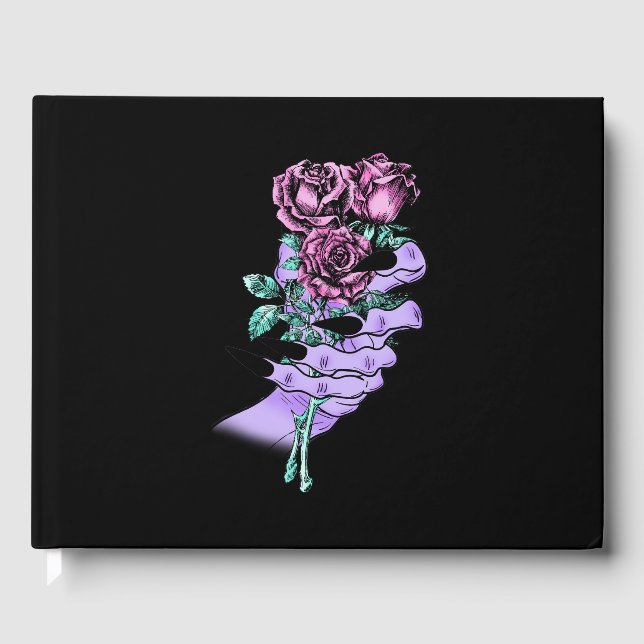 Livro De Visitas Guia do Buquê Gótico (Frente)