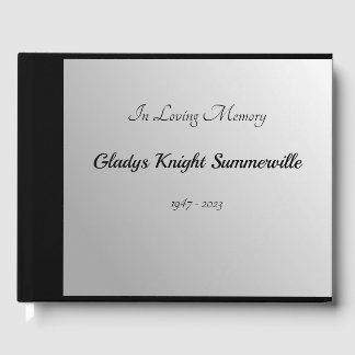 Livro De Visitas Guia do Serviço Funeral | Eternamente