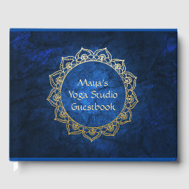 Livro De Visitas Guia do Yoga Studio Personalizado