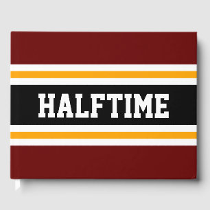 Livro De Visitas HALFTIME - Tortas do Partido Negra Negra Atlítico