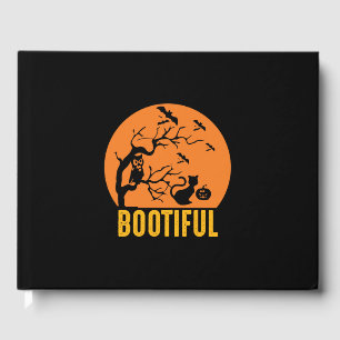 Livro De Visitas Halloween Engraçado Bootite Aniversário